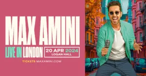 Max Amini Live in London!