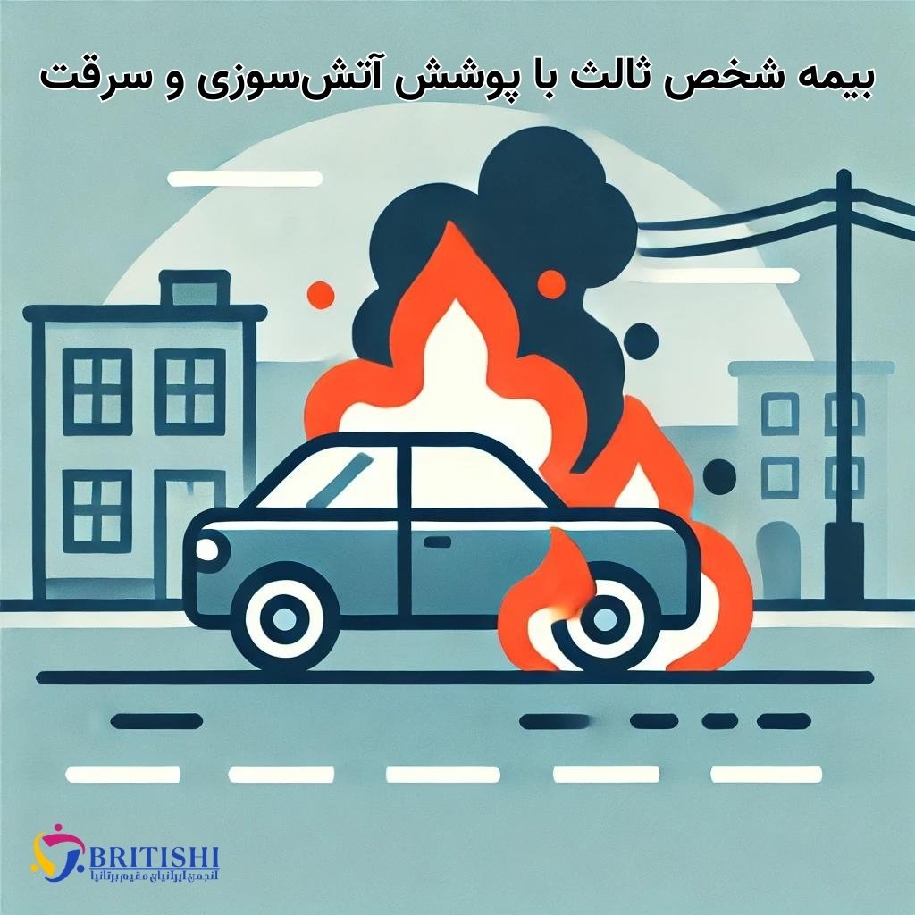 همه چیز در مورد بیمه شخص ثالث با پوشش آتش‌سوزی و سرقت Third party, fire and theft insurance