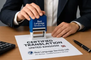 شرکت خدمات زبان برتر (Best Language Services Ltd) در لستر — تصویر 3