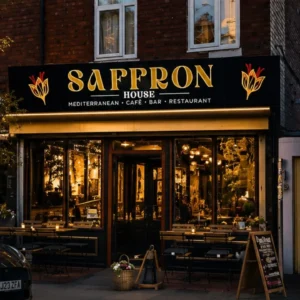 رستوران سفرون هاوس (Saffron House) در منسچتر — تصویر 4